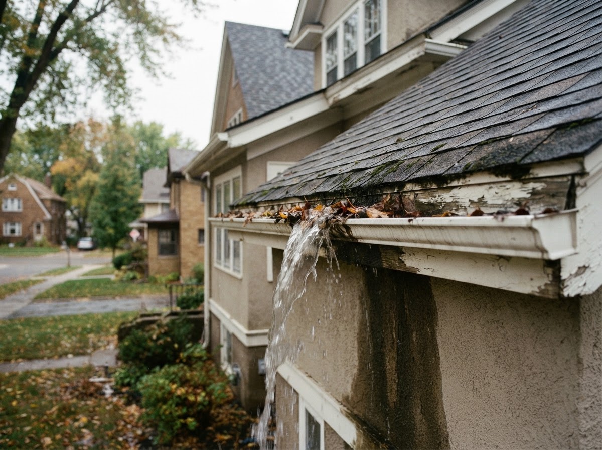 How Gutter Problems Lead to Roof Damage