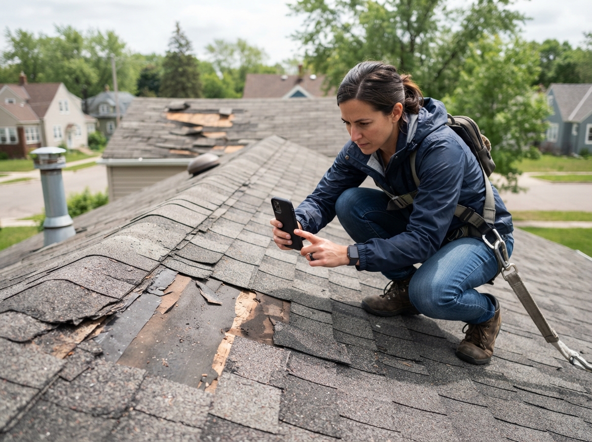 How to Document Roof Damage for Insurance Claims