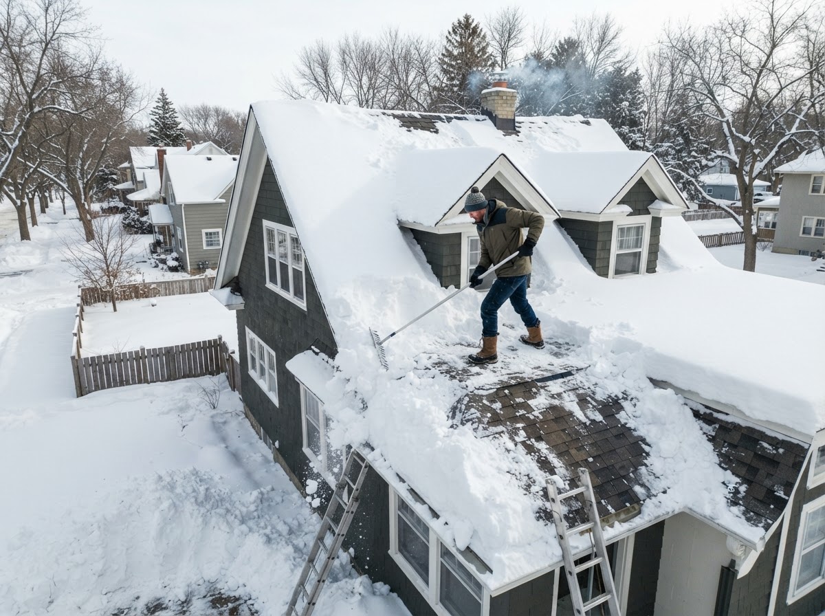 Managing Heavy Snow Loads on Residential Roofs