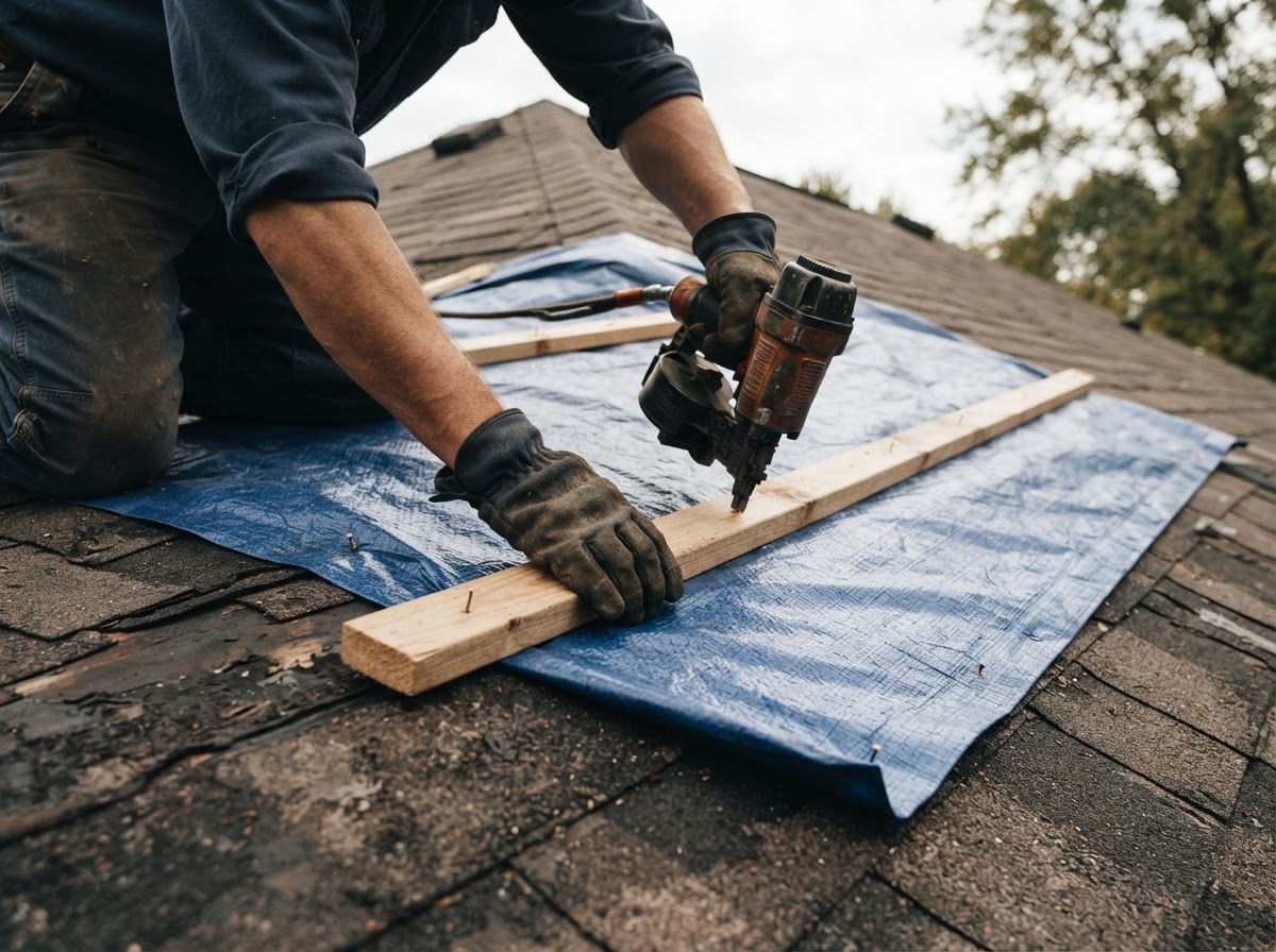 Emergency Roof Tarping in Minneapolis