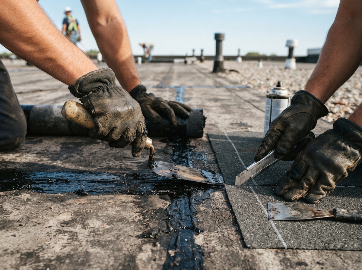 roofing in Zane Avenue